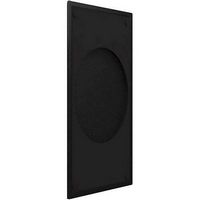 KEF - Cloth Grille for Q350 Bookshelf Speaker (Each) - Black - Alternate Views