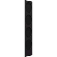 KEF - Cloth Grille for Q750 Floorstanding Speaker (Each) - Black - Alternate Views