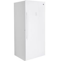 GE - 21.3 Cu. Ft. Frost-Free Upright Freezer - White - Alternate Views