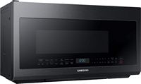 Samsung - 2.1 Cu. Ft. Over-the-Range Microwave with Sensor Cook - Black Stainless Steel - Alternate Views