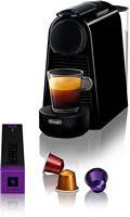 Nespresso - Essenza Mini  Espresso Machine by De'Longhi with Aeroccino Milk Frother - Piano Black - Alternate Views