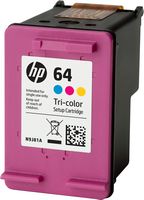 HP - 64 Standard Capacity Ink Cartridge - Tri-color - Alternate Views