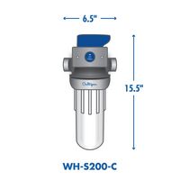 Culligan - Sediment Valve-in-Head Filter Housing with P5 Cartridge Water Filtration System - Clear - Alternate Views