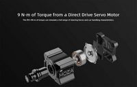 Moza Racing - R9 V3 Direct Drive Sim Racing Wheelbase for PC - Black - Alternate Views