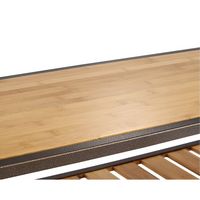 TRINITY - 3-Tier Bamboo Shoe Bench | Bronze Anthracite - Bronze Anthracite® - Alternate Views