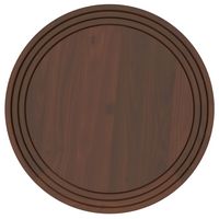 Simpli Home - Clairmont Round Side Table - Cognac - Alternate Views