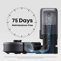 eufy - E20 3-in-1 Wi-Fi Connected Robot Vacuum with Auto Emptying, Powerful Max 30,000 pa and Pre... - Alternate Views