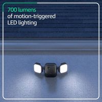 Blink - Outdoor 4 Floodlight Camera — Wireless smart security camera, 700 lumens, two-year batter... - Alternate Views