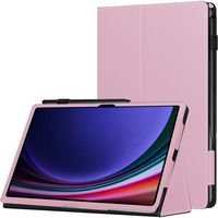 SaharaCase - Bi-Fold Folio Case for Samsung Galaxy Tab S10 Ultra and Tab S9 Ultra - Pink - Alternate Views