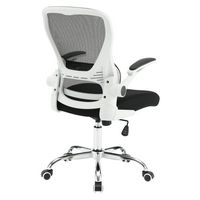OSP Home Furnishings - Mesh Back Manager’s Chair with Bulit in Lumbar Support and Chrome Base - B... - Alternate Views