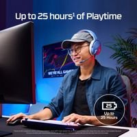 HyperX - Cloud Jet Dual Wireless Gaming Headset for PC, PS5, Nintendo Switch, Steam Deck, and Mob... - Alternate Views