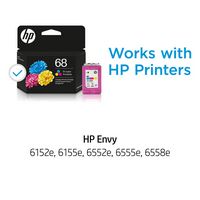 HP - 68 Standard Capacity Ink Cartridge - Tri-color - Alternate Views