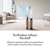 Dyson - Purifier Hot+Cool HP2 De-NOx​ - White/Gold - Alternate Views