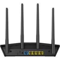 ASUS - AX1800 Dual Band Wi-Fi 6 Router - Black - Alternate Views