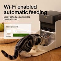 PETLIBRO - One RFID App Control Pet Feeder - Black - Alternate Views