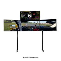 Next Level Racing - Elite Free Standing Quad Monitor Stand Edition - Black - Alternate Views