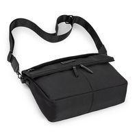 Bugatti - Reborn Collection - Convertible Crossbody to a Waist Bag- RPET Polyester - Black - Alternate Views