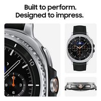 Samsung - Galaxy Watch8 Classic Stainless Steel Smartwatch 46mm LTE - Free 2 years data and texti... - Alternate Views