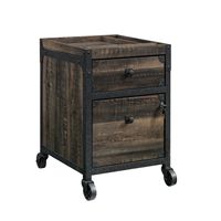 Sauder - Foundry Road Mobile File Ped Co - Carbon Oak® - Alternate Views