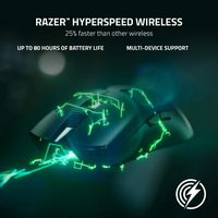 Razer - Viper V2 Pro Lightweight Wireless Optical Gaming Mouse with 80 Hour Battery Life - Wirele... - Alternate Views