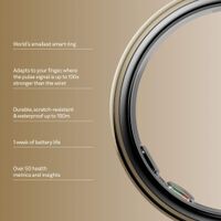 Oura - Ring 5 - Smart Ring - Size Before You Buy with OR5 Sizing Kit - Size 11 - Gold - (2026) - Alternate Views