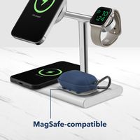 Insignia™ - Case + Cleaning Tool for Apple AirPods Pro 1st and 2nd Generation - Blue - Alternate Views