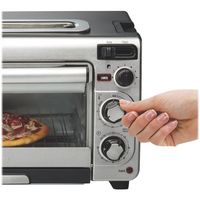 Hamilton Beach - 2-Slice Toaster Oven - Stainless Steel - Alternate Views