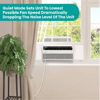 Hisense - 450 Sq. Ft. 12,000 BTU Cooling Window Air Conditioner Inverter - White - Alternate Views