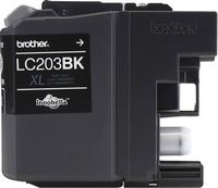 Brother - LC203BK XL High-Yield Ink Cartridge - Black - Alternate Views