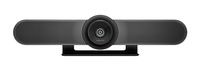 Logitech - MeetUp 4K Ultra HD Video Conferencing Camera for Small Conference Rooms - Black - Alternate Views