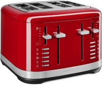 KitchenAid - 4 Slice Programmable Toaster - Empire Red - Alternate Views