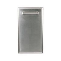 Coyote - 13-Gal. Touchless Pull Out Trash and Recycling Bin - Stainless Steel - Alternate Views