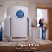Shark - NeverChange Compact Pro Air Purifier - Dove - Alternate Views