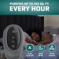 GermGuardian - 743 Sq. Ft. Tower Air Purifier with HEPA Filter, Intellisense Air Quality Monitor,... - Alternate Views