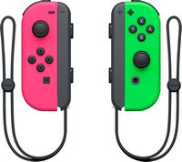 Joy-Con (L/R) Wireless Controllers for Nintendo Switch - Neon Pink/Neon Green - Alternate Views