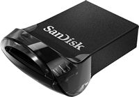 SanDisk - Ultra Fit 128GB USB 3.1 Flash Drive - Black - Alternate Views