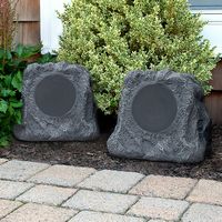 Victrola - Powered Wireless Outdoor Speakers (Pair) - Gray - Alternate Views