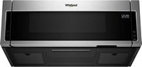 Whirlpool - 1.1 Cu. Ft. Low Profile Over-the-Range Microwave Hood Combination with Hidden Control... - Alternate Views