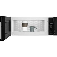 Whirlpool - 1.1 Cu. Ft. Low Profile Over-the-Range Microwave Hood Combination - Black - Alternate Views