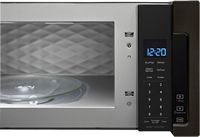 Whirlpool - 1.1 Cu. Ft. Low Profile Over-the-Range Microwave Hood Combination - Black Stainless S... - Alternate Views