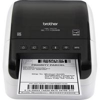 Brother - QL-1110NWB Wide Format, Professional Thermal Label Printer with Multiple Connectivity o... - Alternate Views