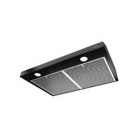 Broan Glacier - 24 inches - Convertible - Under cabinet Range Hood - Black - Alternate Views