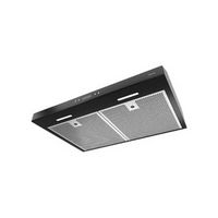 Broan Glacier - 30 inches - Convertible - Under cabinet Range Hood - Black - Alternate Views