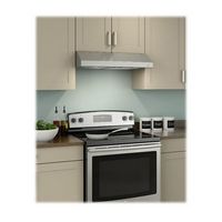 Broan Glacier - 24 inches - Convertible - Under cabinet Range Hood - Stainless Steel - Alternate Views