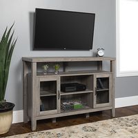 Tall Storage Buffet TV Stand for TVs up to 55