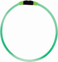 Nite Ize - NiteHowl Polymer Dog Lighted Collar - 16-in to 26-in Neck - Green - Alternate Views