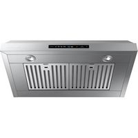 Samsung - 30 inches - Externally Vented & Recirculating - Under cabinet Range Hood - Stainless Steel - Alternate Views