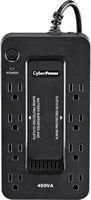 CyberPower - 450VA Battery Back-Up System - Black - Alternate Views