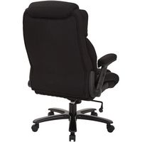 Pro-line II - Big and Tall 5-Pointed Star Fabric Executive Chair - Black - Alternate Views