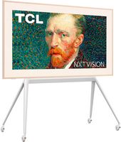 NXTVISION TV Movable Floor Stand for 55”- 85” TCL NXTVISION TVs with Magnetic Decorative Cover - ... - Alternate Views
